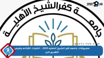 مصروفات جامعة كفر الشيخ الأهلية 2025.. الكليات المُتاحة وفرص التقديم الآن